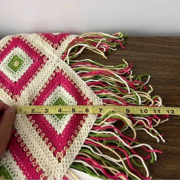 NWT New In  cropped crochet M/L - Picture 8 of 8